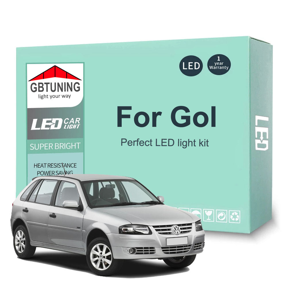 AutoGlowLED Canbus LED Interior Light Kit for VW Gol G3-G7