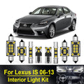 AutoGlowLED Canbus LED Interior Light Kit for Lexus IS MK2 2006-2013