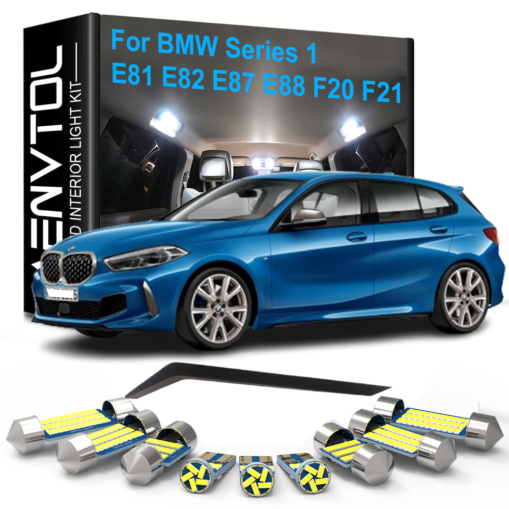 AutoGlowLED BMW 1 Series LED Interior Light Kit Canbus Error Free