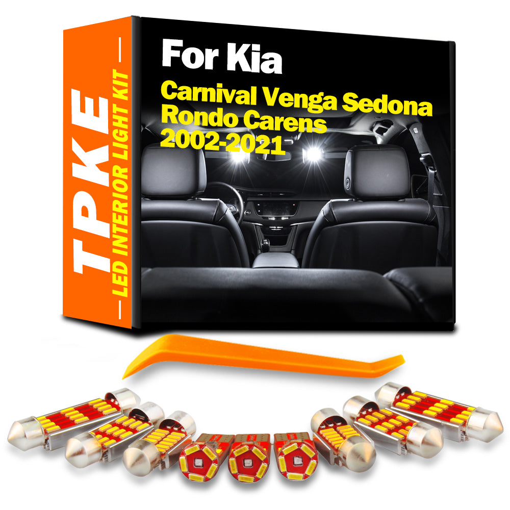AutoGlowLED Kia Canbus LED Interior Light Kit — Carnival Venga Sedona Rondo Carens
