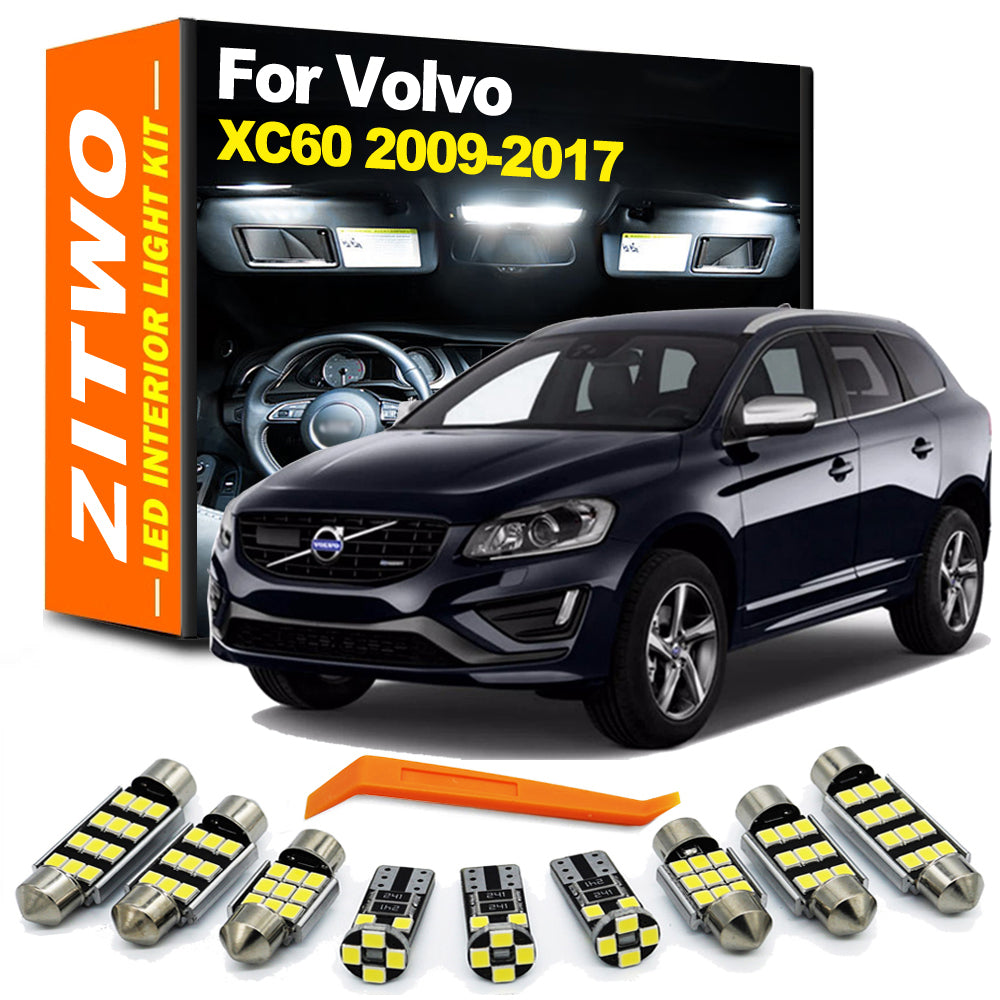 AutoGlowLED Canbus LED Interior Light Kit for Volvo XC60 2009-2017