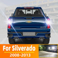 AutoGlowLED LED Backup Reverse Light for Chevrolet Silverado 1500 2500 3500 2008-2013, 2Pcs Canbus