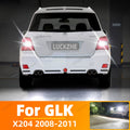 AutoGlowLED LED Reverse Lights for Mercedes Benz GLK X204 2008-2011