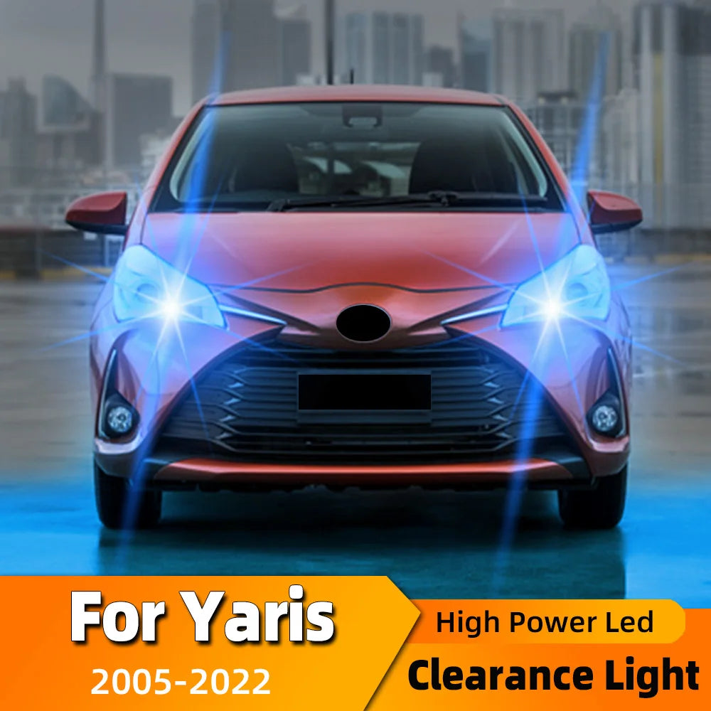 AutoGlowLED LED Side Parking Light Bulbs for Toyota Yaris 2005-2022, 2pcs