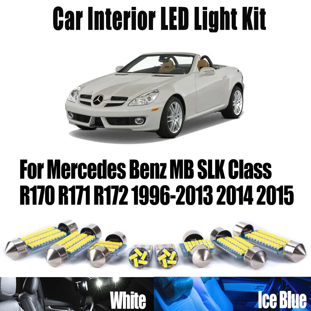 AutoGlowLED Mercedes SLK R170 R171 R172 LED Interior Light Kit Canbus
