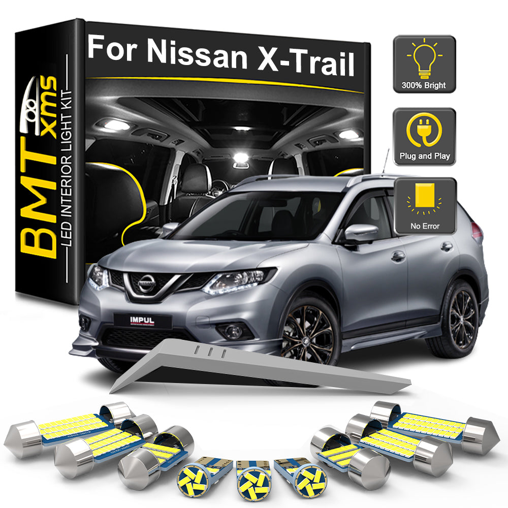 AutoGlowLED For Nissan X-Trail T30-T33 Interior LED Light Kit 2001-2024