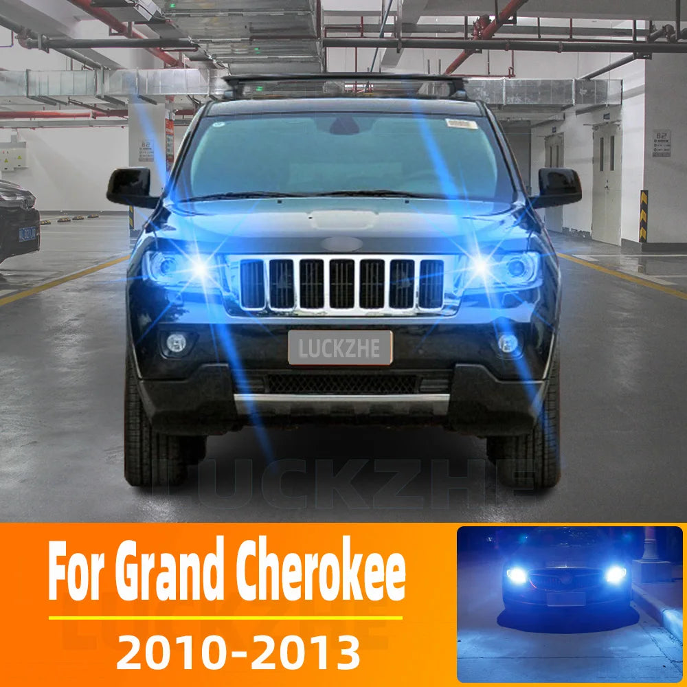 AutoGlowLED 2pcs LED Daytime Running Light for Jeep Grand Cherokee WK 2010-2013