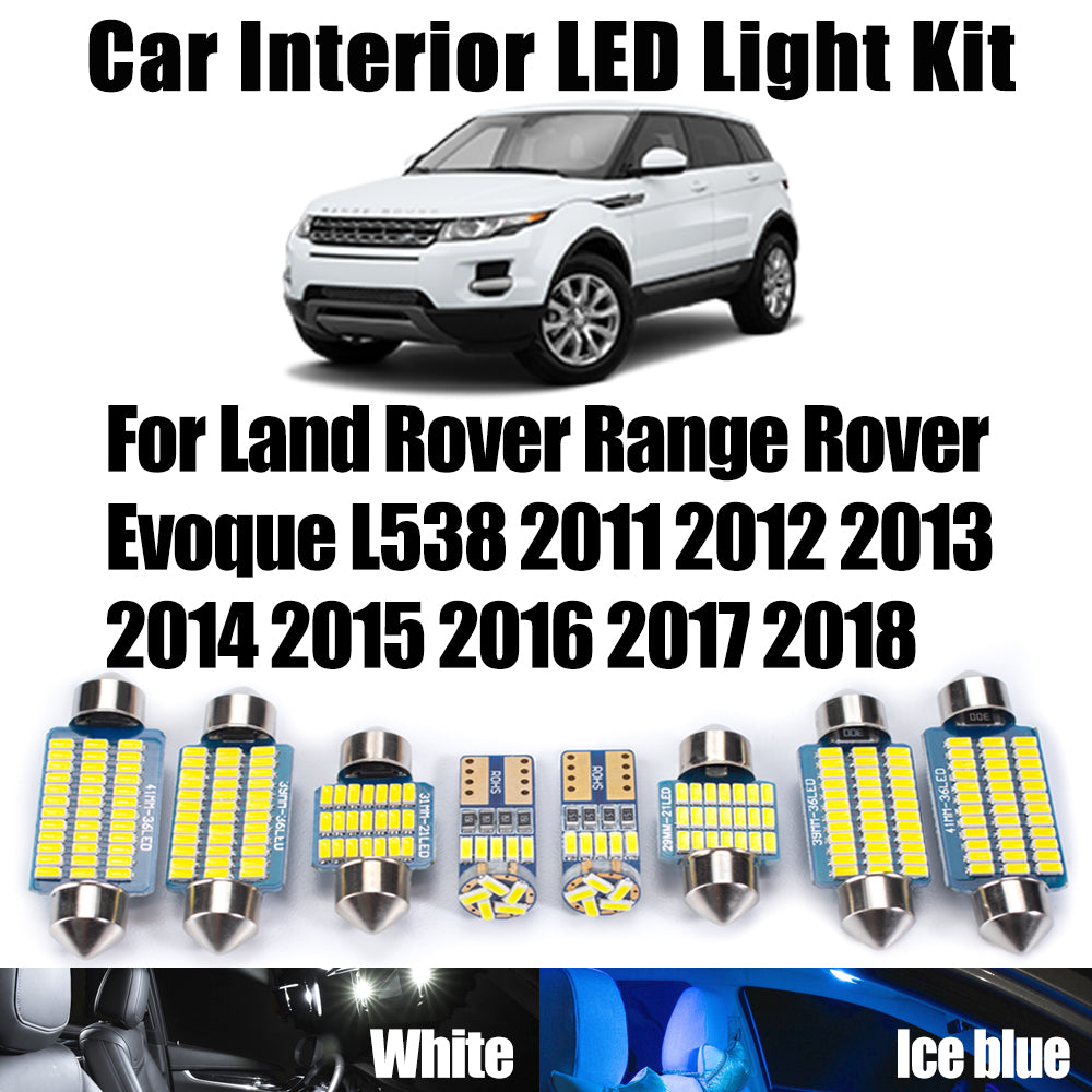 AutoGlowLED LED Interior Light Kit for Range Rover Evoque L538 2011-2018