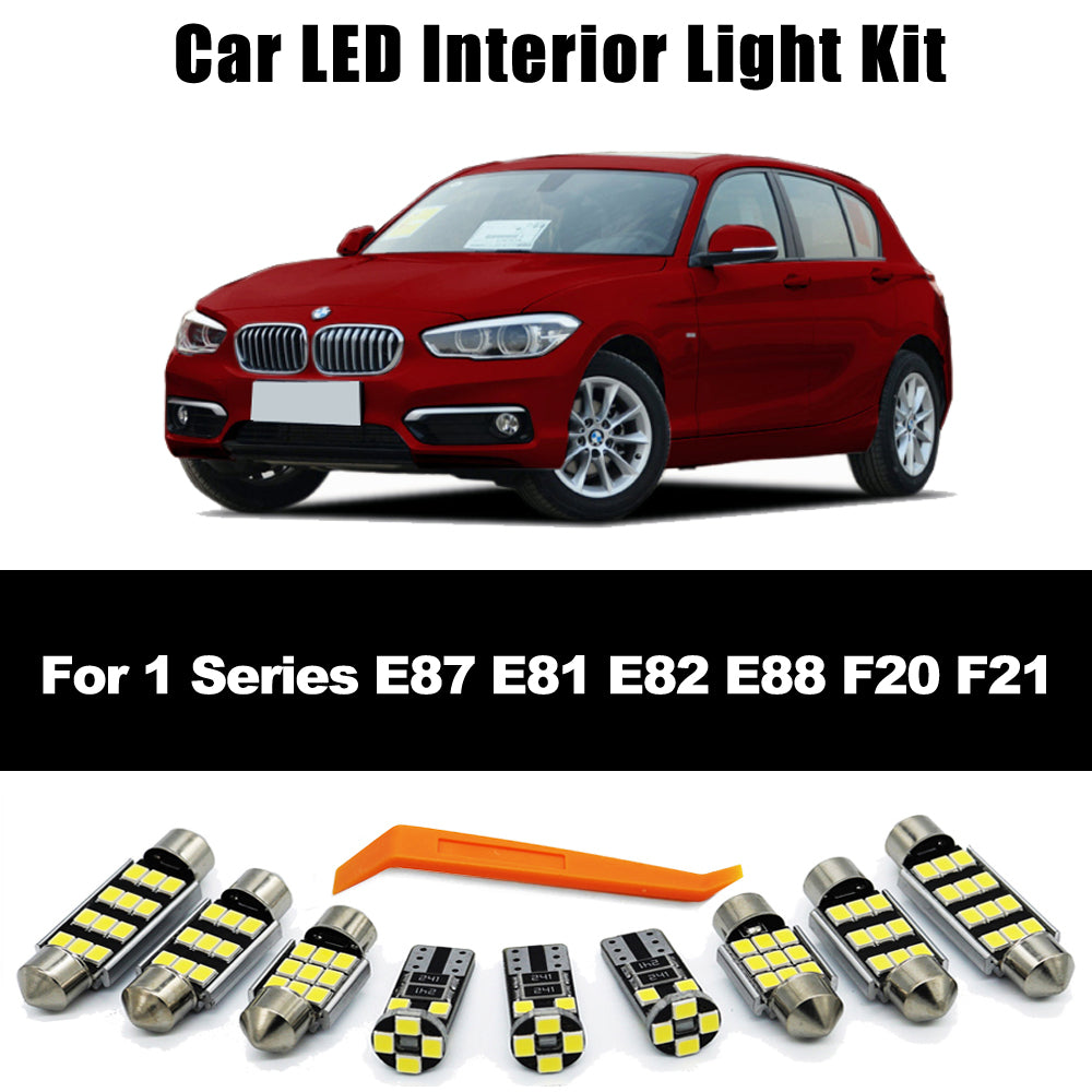 AutoGlowLED LED Interior Light Kit for BMW 1 Series E87 E81 E82 E88 F20 F21