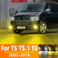 AutoGlowLED LED Fog Lamp Bulbs for VW Multivan Transporter Caravelle T5 T5.1 T6 (2003-2019) Canbus