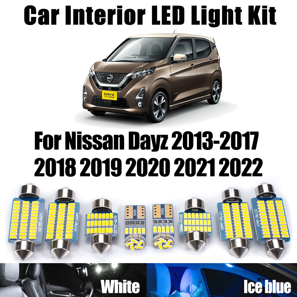 AutoGlowLED Canbus LED Interior Light Kit for Nissan Dayz 2013-2022