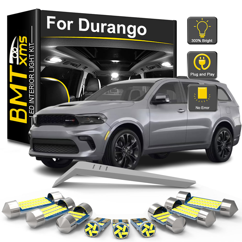 AutoGlowLED LED Interior Light Kit for Dodge Durango 1998-2021 Canbus