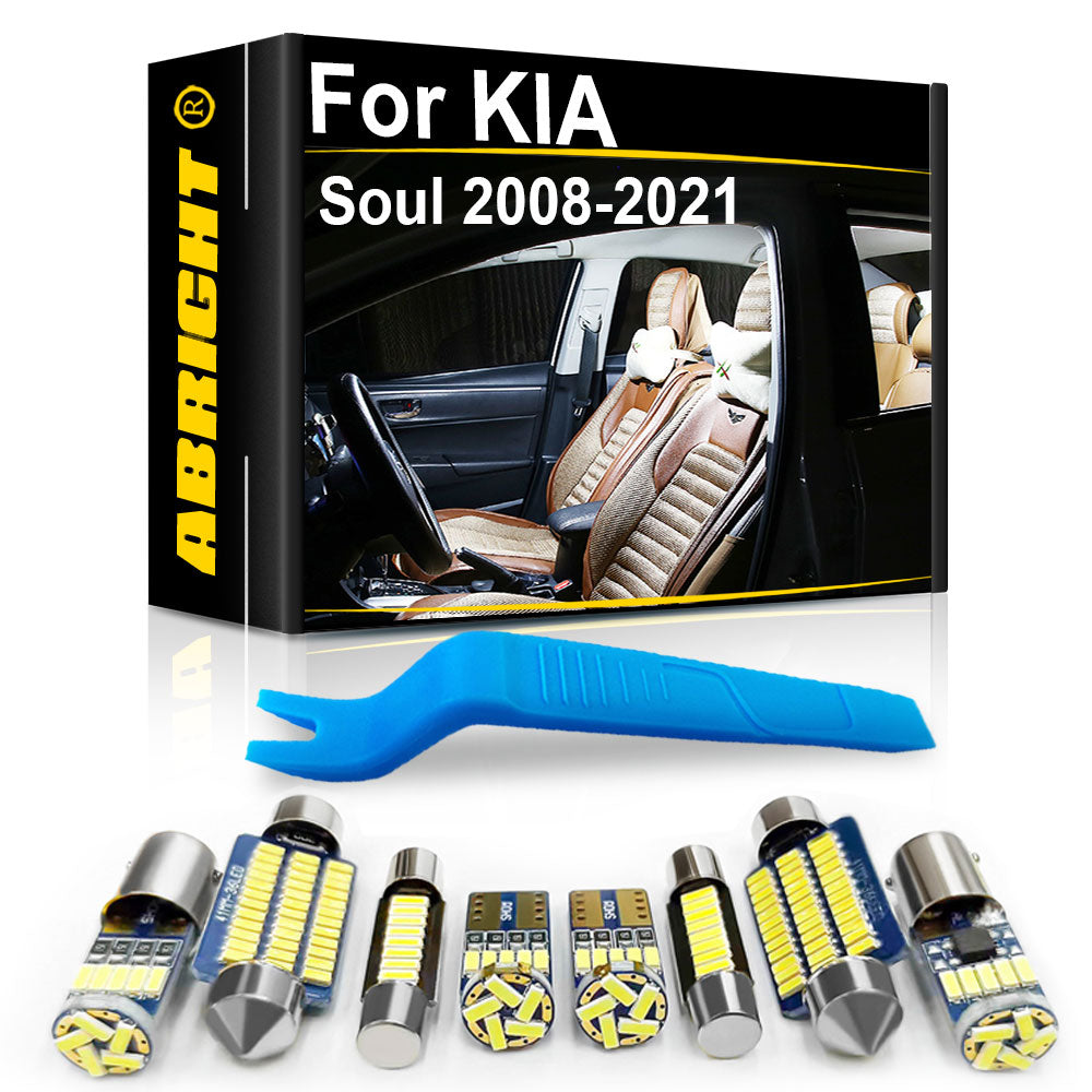 AutoGlowLED KIA Soul Interior LED Light Kit Canbus Error Free