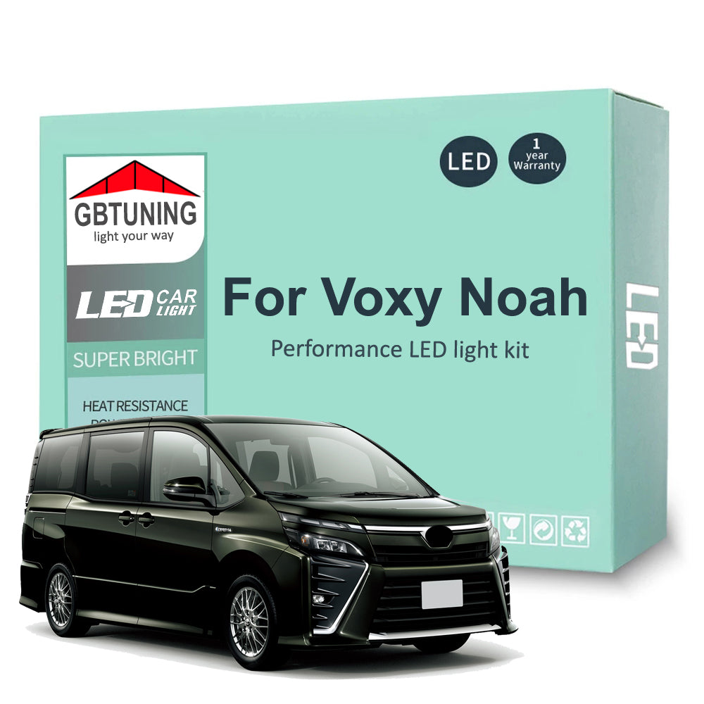 AutoGlowLED Interior LED Light Kit for Toyota Voxy Noah 60 65 70 75 80 Series