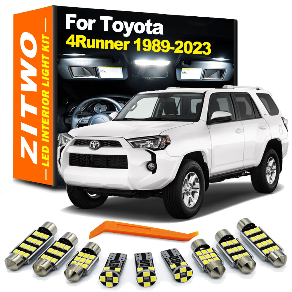 AutoGlowLED LED Interior Dome Reading Light Kit for Toyota 4Runner 1989-2023