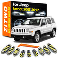 AutoGlowLED 8Pcs LED Interior Light Kit for Jeep Patriot 2007-2017
