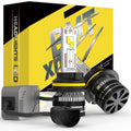 AutoGlowLED 9007 HB5 LED Headlight Bulbs 100W 40000LM Canbus Pair