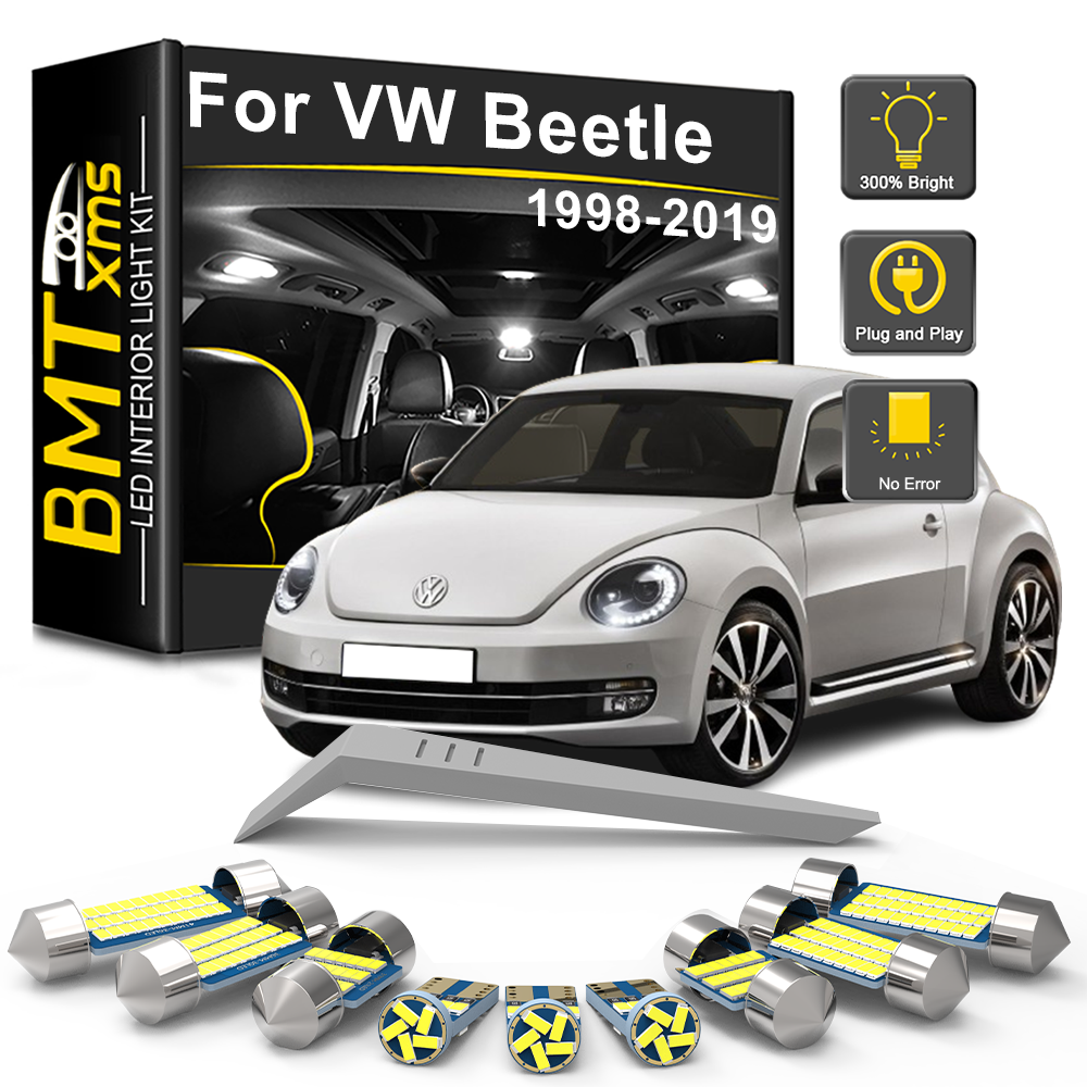 AutoGlowLED LED Interior Light Kit for VW Beetle 1998-2019 Canbus